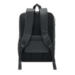 NOVIX 15" Hartschalen-RPET-Rucksack Schwarz