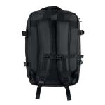 XJUST Erweiterbarer RPET-Rucksack Schwarz