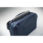 BOSTON 15" Laptop-Jacquard-Rucksack Blau