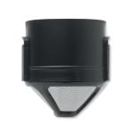 Wiederverwendbarer Kaffeefilter Schwarz