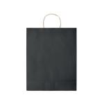 PAPER TONE L Large Gift paper bag 90 gr/m² Black