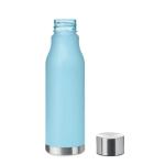 GLACIER RPET Trinkflasche RPET 600ml Transparent hellblau