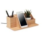 GROOVY Induktiver Organizer 10W Holz