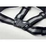 ALLVISIBLE Reflective body belt Black