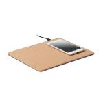 WIRELESS MATTY Cork mouse mat charger 15W Fawn