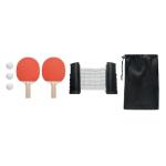 PING PONG Tischtennis-Set Schwarz