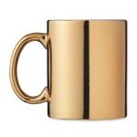 HOLLY Keramikbecher metallic 300 ml Goldgelb