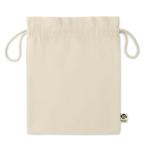 AMBER MEDIUM Medium organic cotton gift bag Fawn