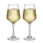 CHEERS Set mit 2 Weingläsern Transparent