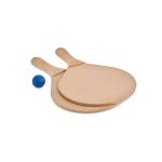 RAQUET Beach tennis set Timber