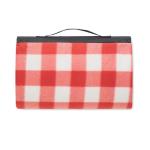 CALY RPET fleece picnic blanket Red