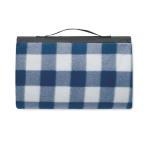 CALY RPET fleece picnic blanket Aztec blue