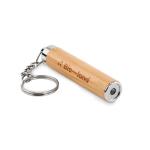 PIANTI Mini bamboo torch with key ring Timber