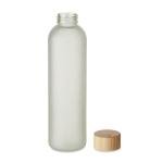 LOM Glasflasche Subli 650ml Transparent weiß