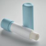 VEGAN GLOSS Vegan lip balm in recycled ABS Light blue