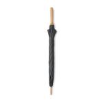 TUTENDO 23,5 inch RPET/bamboo umbrella Black