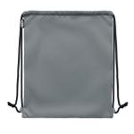 NIGHT Large drawstring bag 300D RPET Convoy grey
