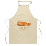 KITAB Kitchen apron in cotton Fawn