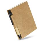 CARTOPAD Recycled notebook with pen Black