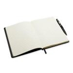 NOTAPLUS A5 notebook with pen 72 lined Black