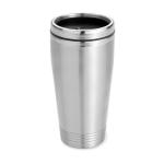 RODEODRIVE Double wall travel cup 400ml Flat silver