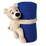 MANTA Fleece blanket with bear 