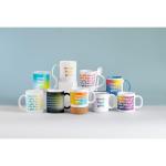 SUBLIMKONIK Tasse mit Löffel Sublimation Weiß