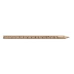 MADEROS Carpenters pencil with ruler Timber