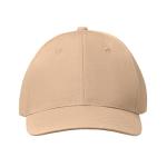 BASIE Baseball Kappe 6 Panels Elfenbein