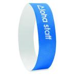 TYVEK One sheet of 10 wristbands Bright royal