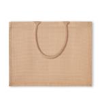 BRICK LANE Jute Shopping Tasche Beige