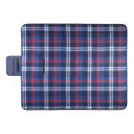 CENTRAL PARK Polyester picnic blanket Aztec blue