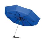 DUNDEE FOLDABLE Reversibler Regenschirm Königsblau