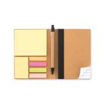RECONOTE Notebook w/pen & memo pad Black