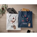 COTTONEL COLOUR + Baumwoll-Einkaufstasche Marineblau