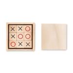 TIC TAC TOE Tic-Tac-Toe Spiel Holz