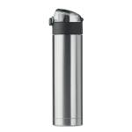 NUUK LUX Trinkflasche 400ml Silber matt