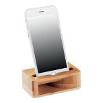 CARACOL Bamboo phone stand-amplifier Timber