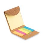 FOLDCORK Cork sticky note memo pad Fawn