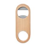 VALBAMPER Oval Bamboo bottle opener Timber