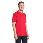 PEGASE Polo Organic 210g, red Red | XS