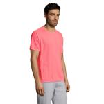 SPORTY MEN T-Shirt, Neon coral Neon coral | XXS