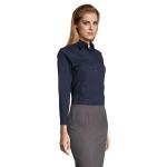 EDEN STRETCH WOMEN SHIRT, dark blue Dark blue | XS