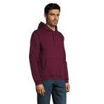 SNAKE Hood Sweater, burgundy Burgundy | XS