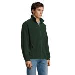 NORTH MEN Fleece-Jacke, grün Grün | XS