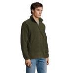 NORTH Zipped Fleece Jacket, dark green Dark green | XS