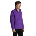 NORTH Zipped Fleece Jacket, darkviolet Darkviolet | XS