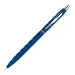 Rubber coated ball pen Aztec blue