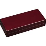 Mark Twain writing set, in a wooden case Black