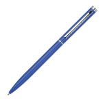 Elegant metal ball pen slim line Aztec blue